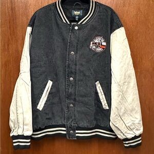 VTG 90s Dunbrooke Distinctive Varsity Bomber Jacket Sz XL